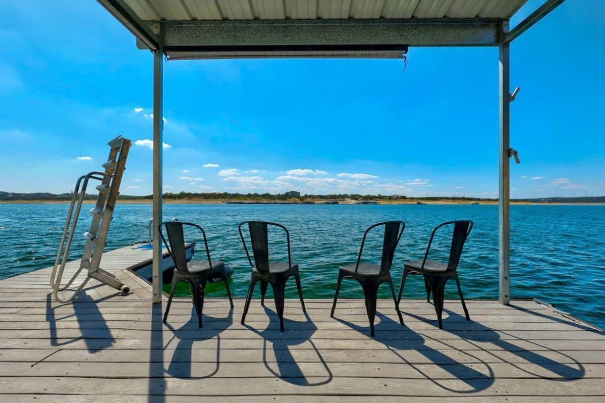 Atlantis On Lake Travis Pool Hot Tub Dock Villa Leander Buitenkant foto