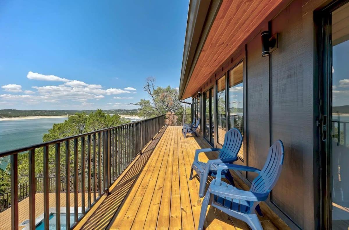 Atlantis On Lake Travis Pool Hot Tub Dock Villa Leander Buitenkant foto