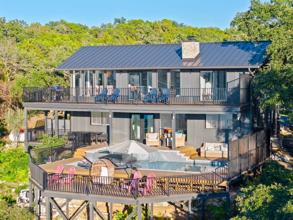 Atlantis On Lake Travis Pool Hot Tub Dock Villa Leander Buitenkant foto