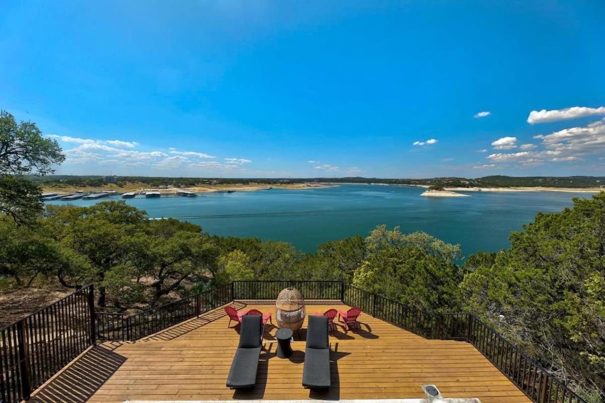 Atlantis On Lake Travis Pool Hot Tub Dock Villa Leander Buitenkant foto