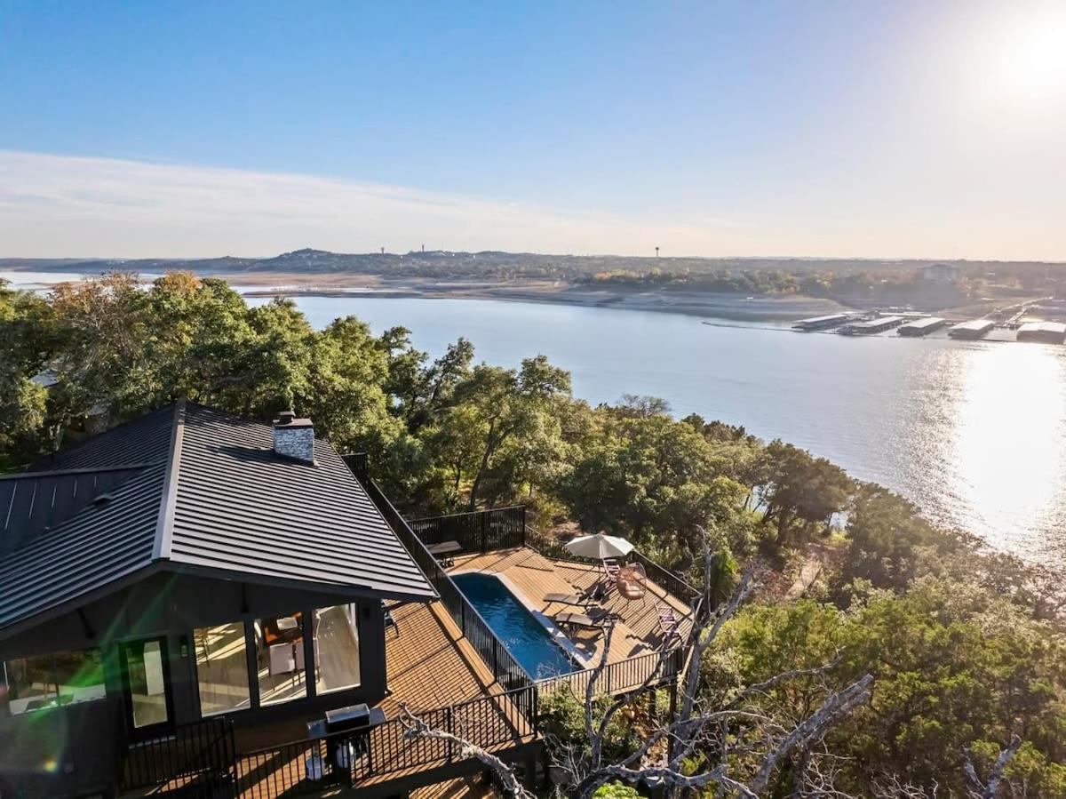 Atlantis On Lake Travis Pool Hot Tub Dock Villa Leander Buitenkant foto