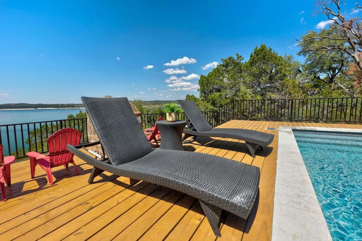 Atlantis On Lake Travis Pool Hot Tub Dock Villa Leander Buitenkant foto