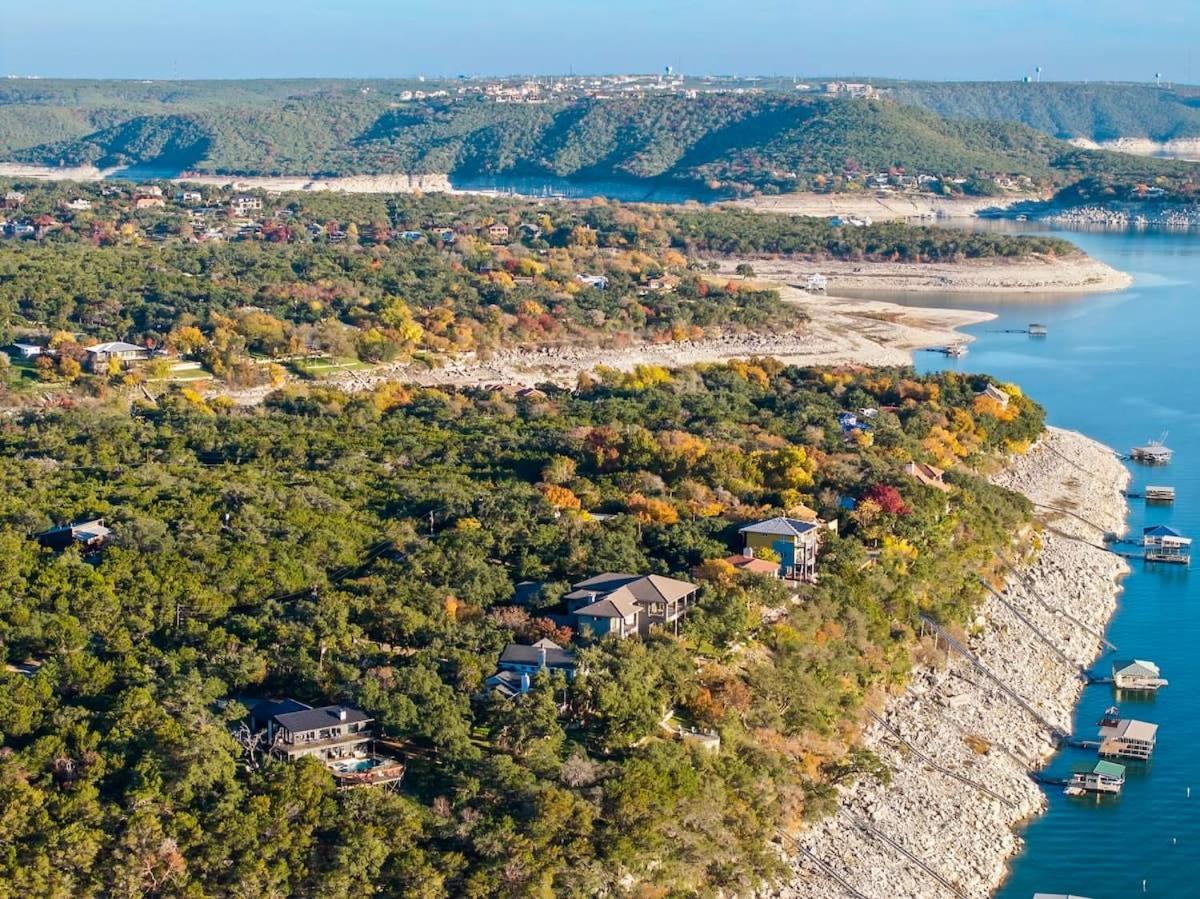 Atlantis On Lake Travis Pool Hot Tub Dock Villa Leander Buitenkant foto